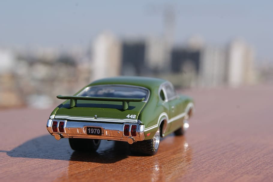 Car, Toy, Scale, Miniature, Oldsmobile, 442, m2, no people HD wallpaper