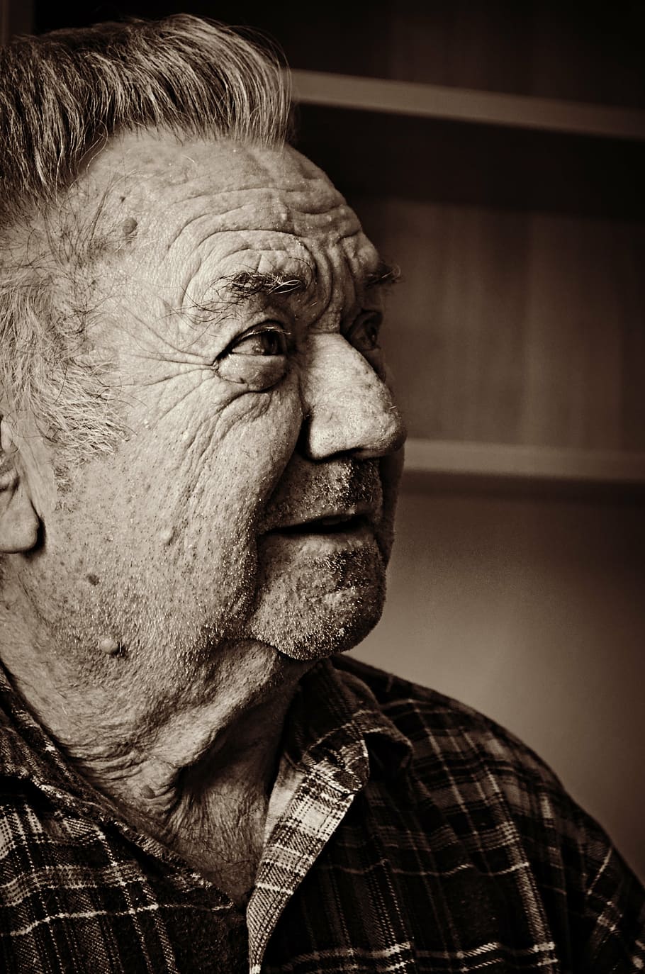 portrait, one, view, black And White, people, senior Adult HD wallpaper