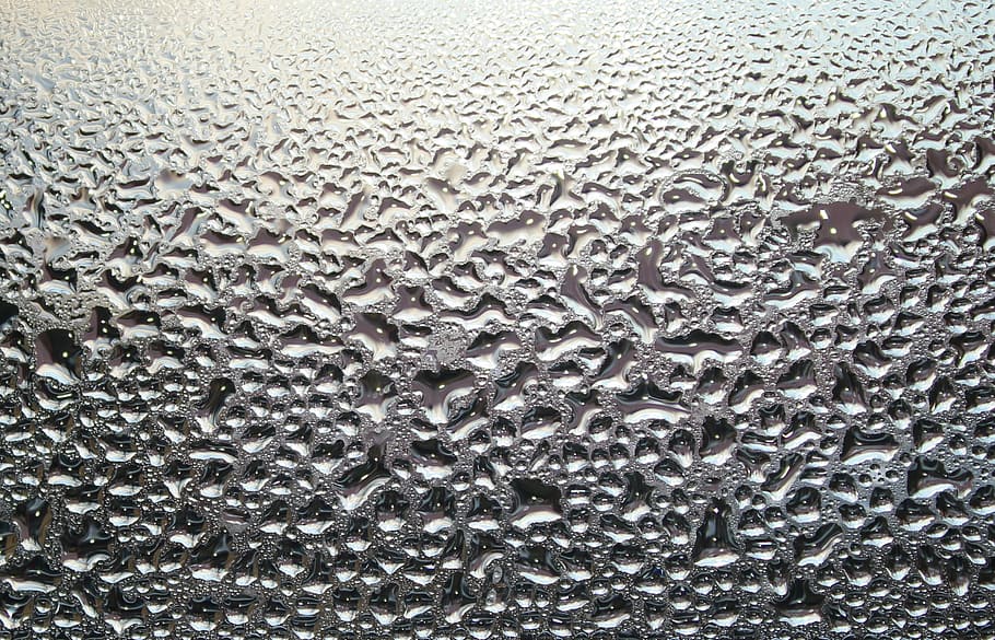droplets, pane, liquefied, model, abstract, texture, the background HD wallpaper