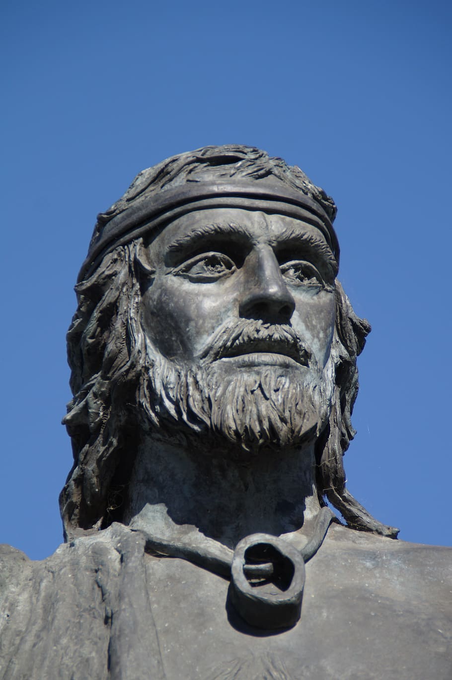 man, face, head, portrait, human, person, male, watch, statue HD wallpaper