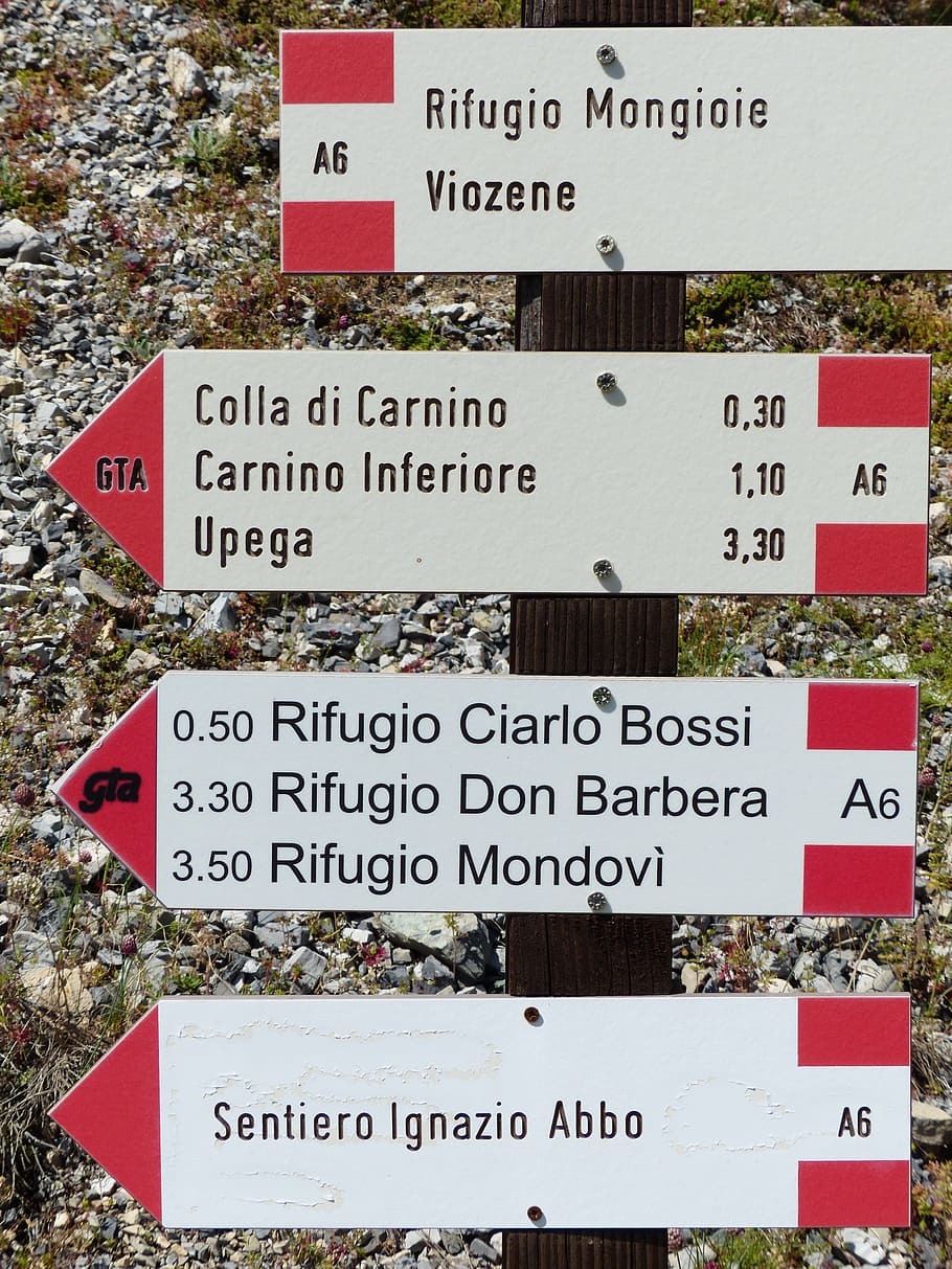 Directory, Signposts, Hiking, Trails, hiking trails, direction HD wallpaper