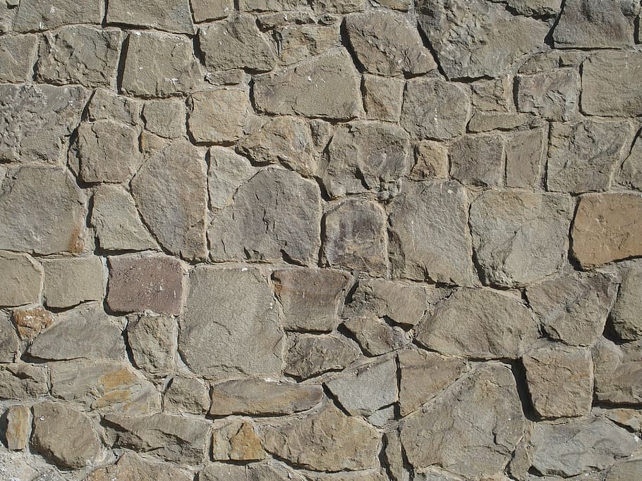 stone, wall, texture, brown, background, full frame, backgrounds HD wallpaper