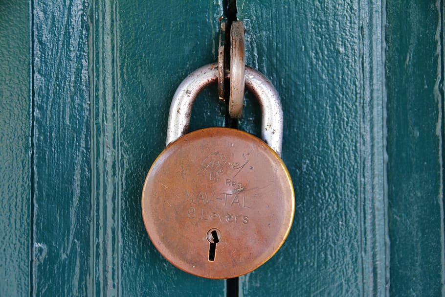 Padlock, Eight, Lever, Lock, Security, eight lever, protection HD wallpaper