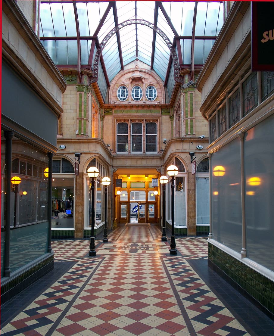 HD wallpaper: miller, arcade, preston, lancashire, architecture, built