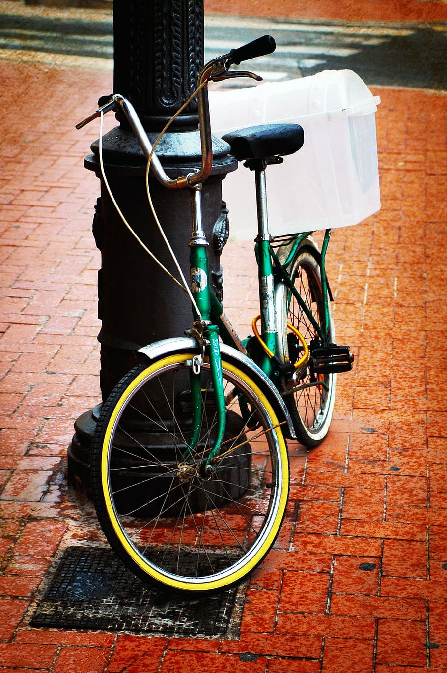 bicycle, oxide, old, transportation, land vehicle, mode of transportation HD wallpaper