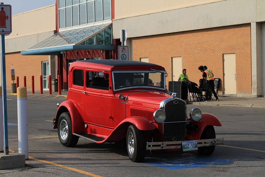 cool, car, old, vehicle, transportation, mode of transportation HD wallpaper
