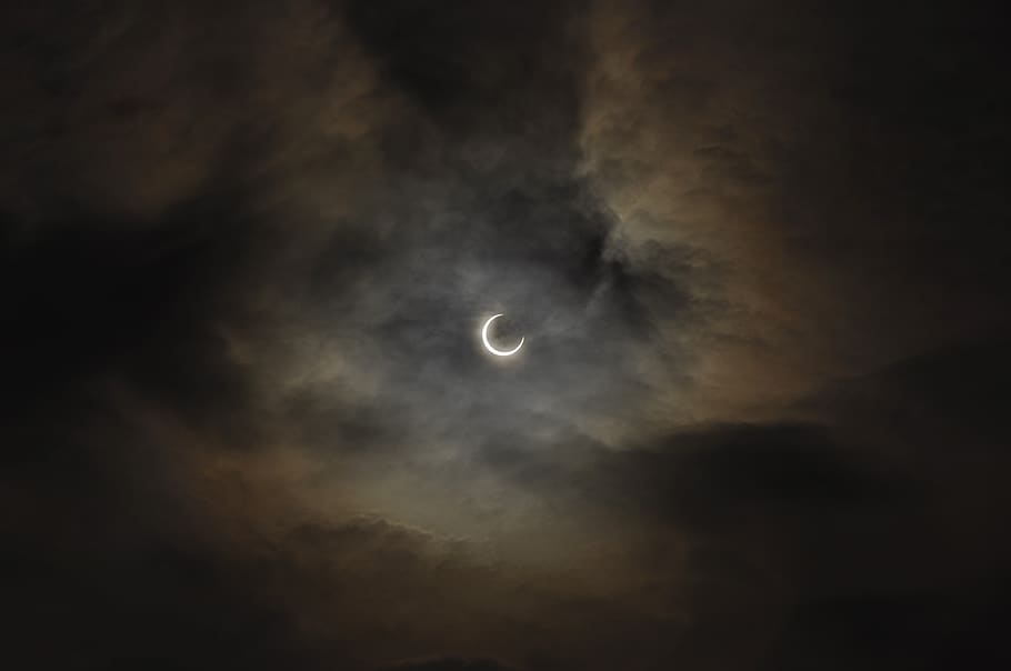 total solar eclipse, 2012, japan, night, sky, moon, beauty in nature HD wallpaper