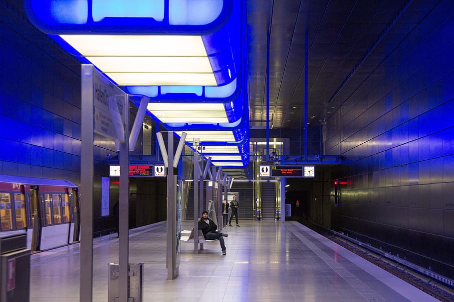 Architecture, Railway Station, Light, design, seemed, platform HD wallpaper