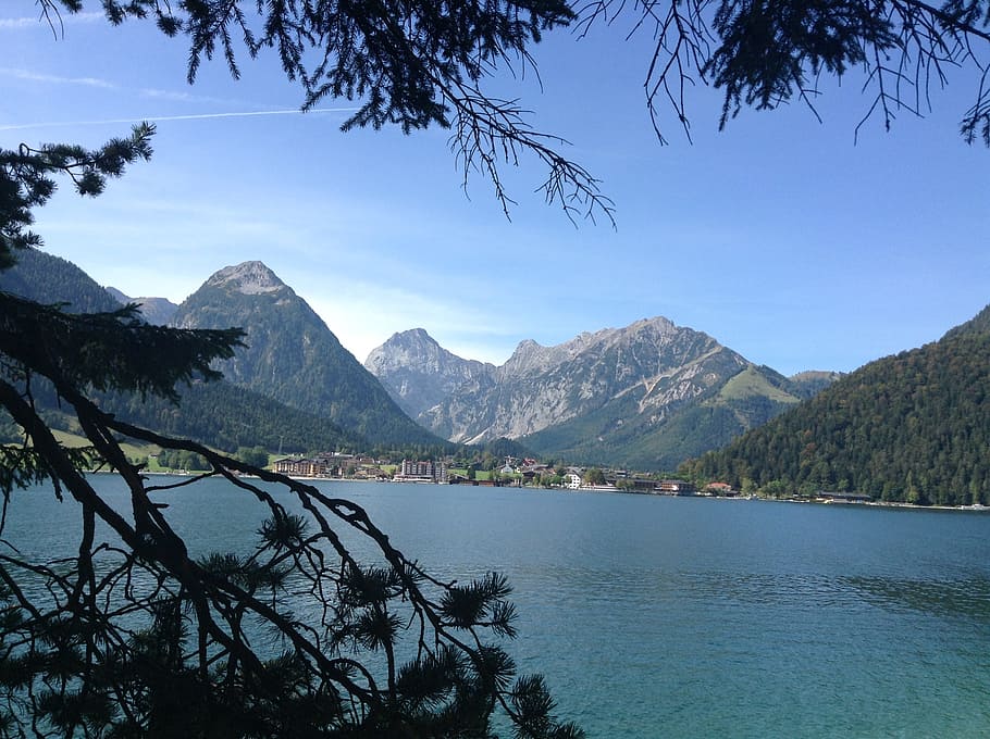 austria, mountains, landscape, scenery, tyrol, european, alps HD wallpaper