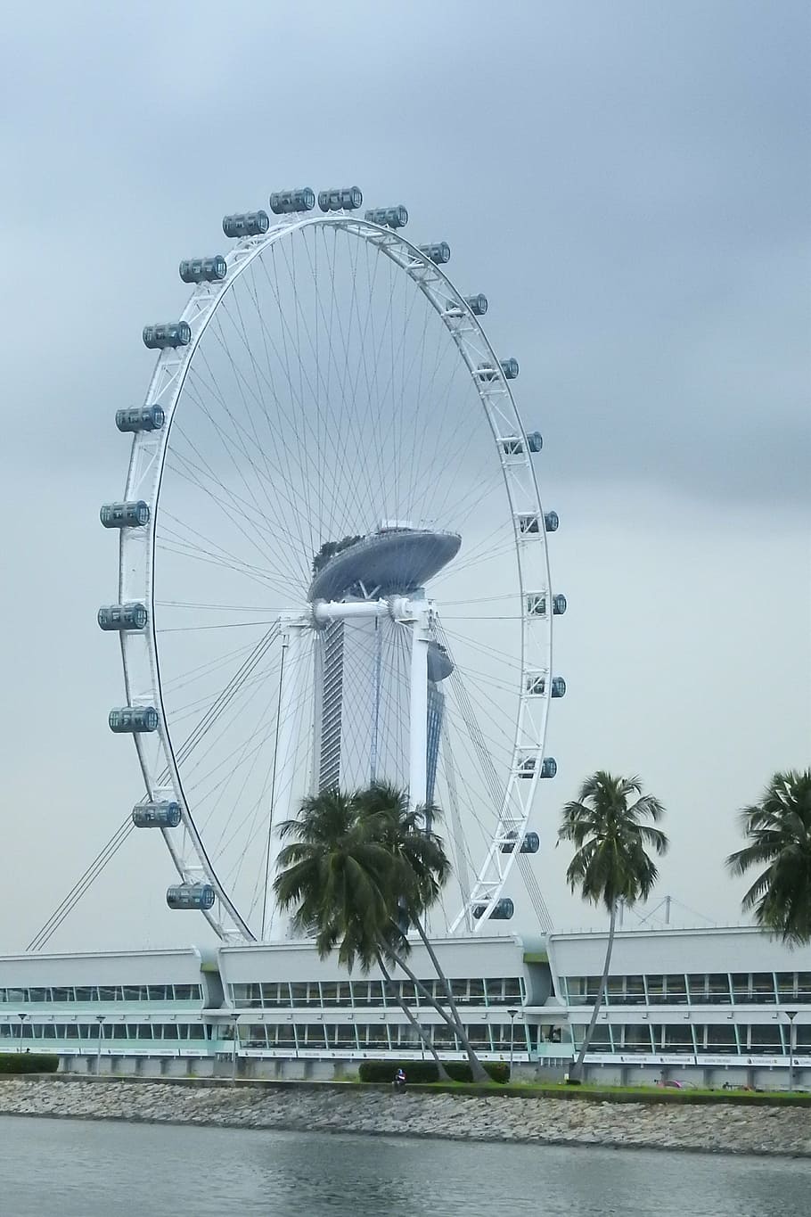 singapore, flyer, image, ferris wheel, amusement park, amusement park ride HD wallpaper