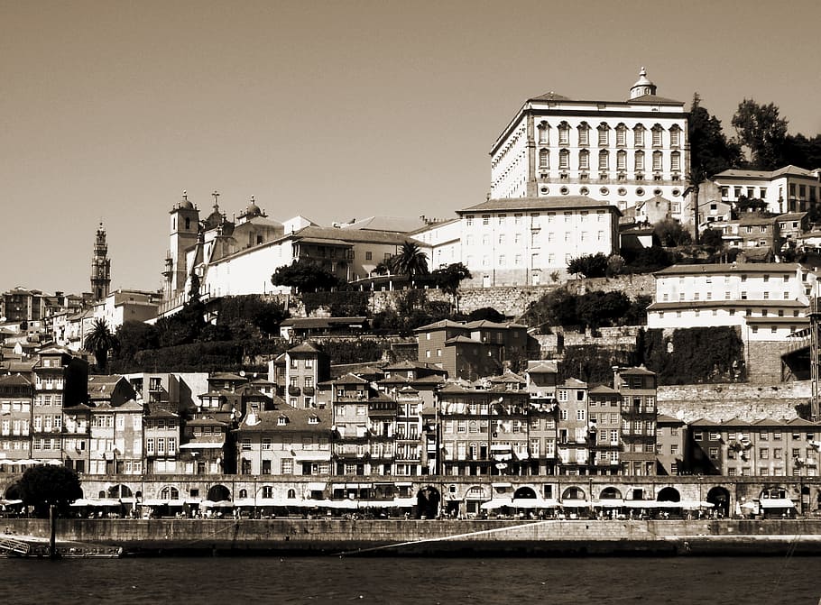 porto, portugal, summer, city, travel, architecture, old, town, HD wallpaper