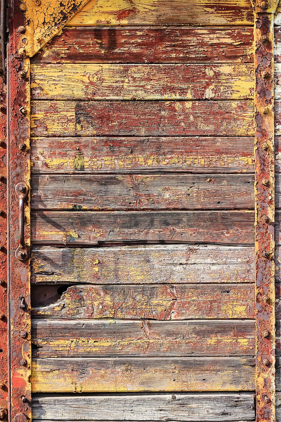 Rust wooden doors фото 47