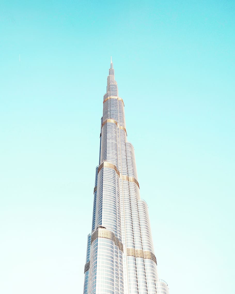 Burj Khalifa, Burj Khalifa, Dubai, United Arab Emirates, skyscraper HD wallpaper