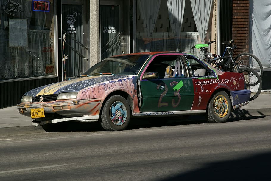 Aultman, Street, Ely, Nevada, Funny, Car, aultman street, usa HD wallpaper