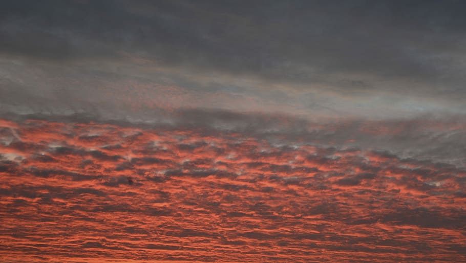 Blood meridian, untitled, sunset, burning sky, dramatic sky, cloud, HD wallpaper