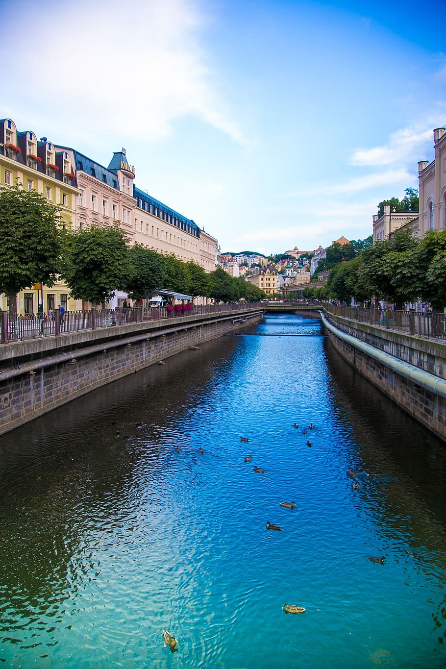 china, karlovy vary, czech republic, water, architecture, built structure, HD wallpaper
