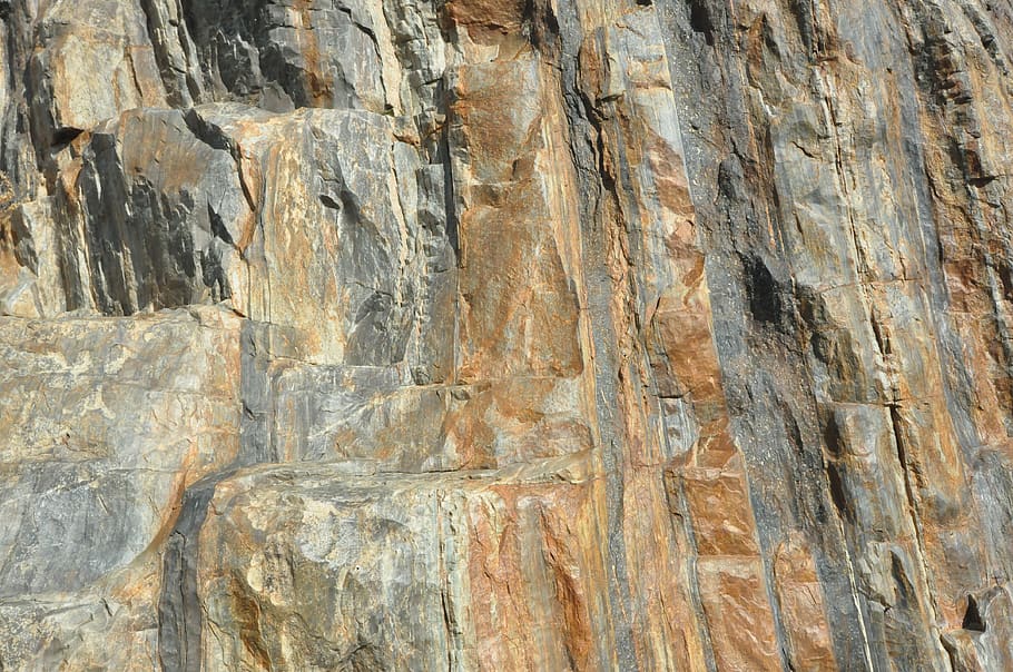 cliff, rocks, grunge, rock - object, solid, textured, backgrounds HD wallpaper