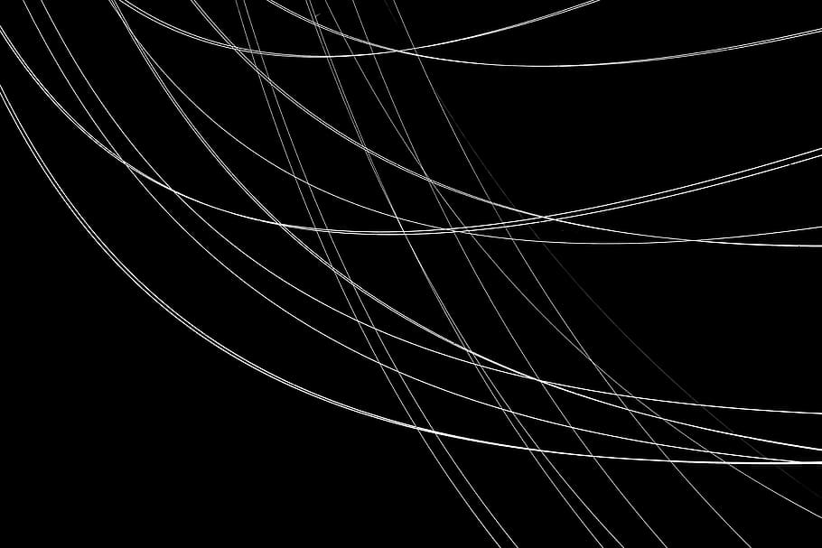 untitled, light, abstract, light painting, wire, hair, no people HD wallpaper
