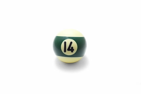 ball, yellow, pool, closeup, life, symbol, fourteen, cutout HD wallpaper