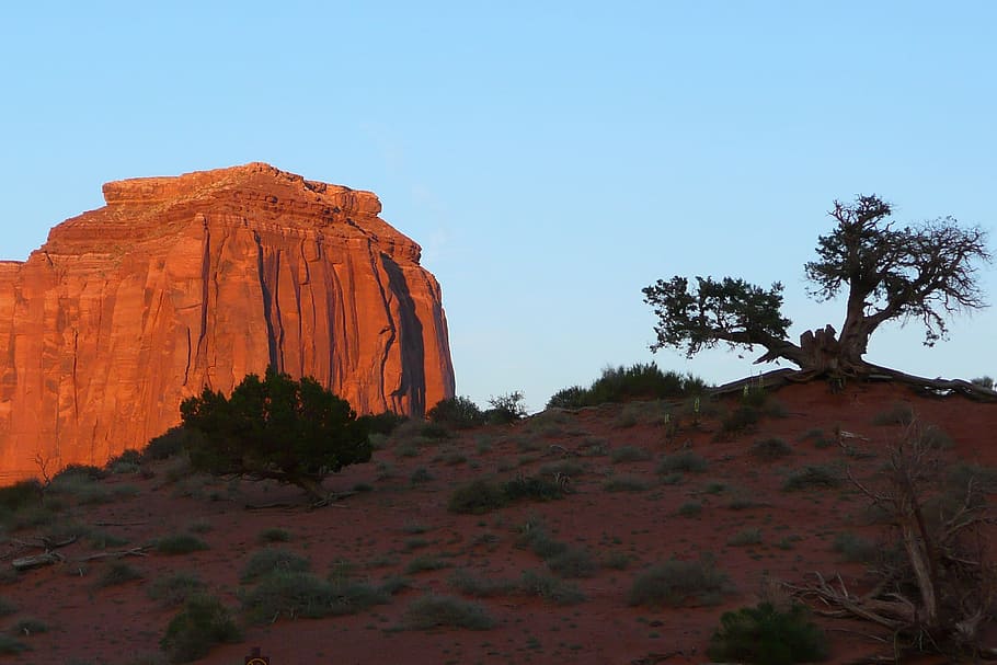 Monument, Valley, Desert, Red, Rocks, tourist attraction, scenery HD wallpaper
