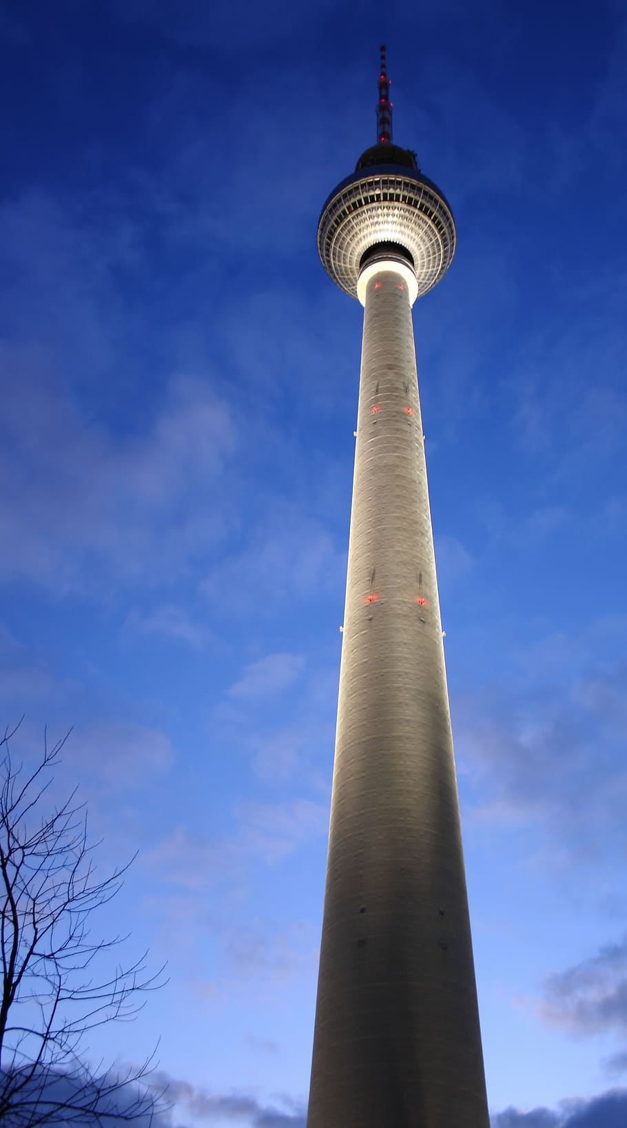berlin, tv tower, sky, germany, architecture, famous Place