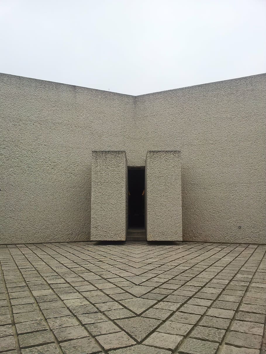 memorial, île de la cité, input, architecture, hole, symmetry HD wallpaper