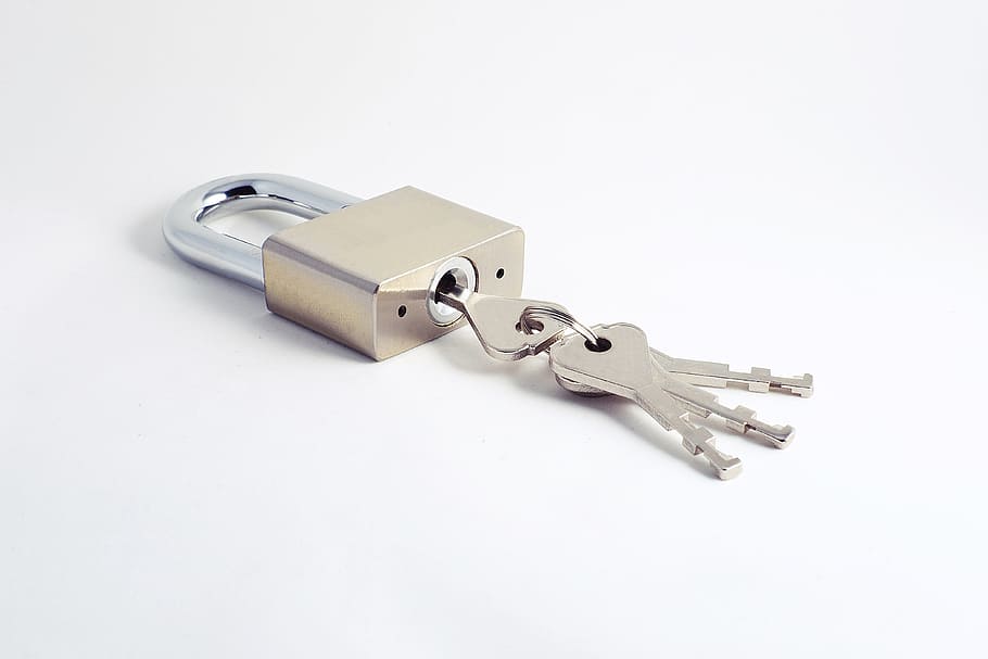 keys, padlock, security, protection, safety, secure, privacy, HD wallpaper