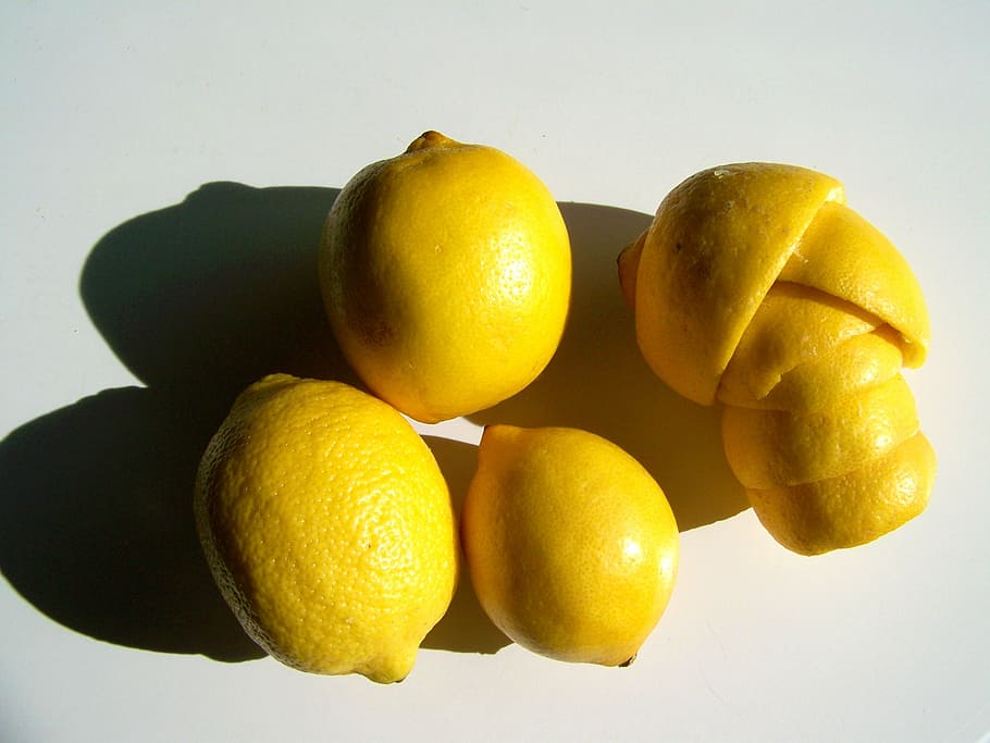 lemon, fruit, yellow, citrus Fruit, food, freshness, organic HD wallpaper