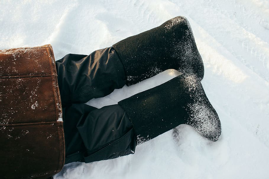 boot, footwear, leather, jacket, clothing, pants, snow, winter HD wallpaper