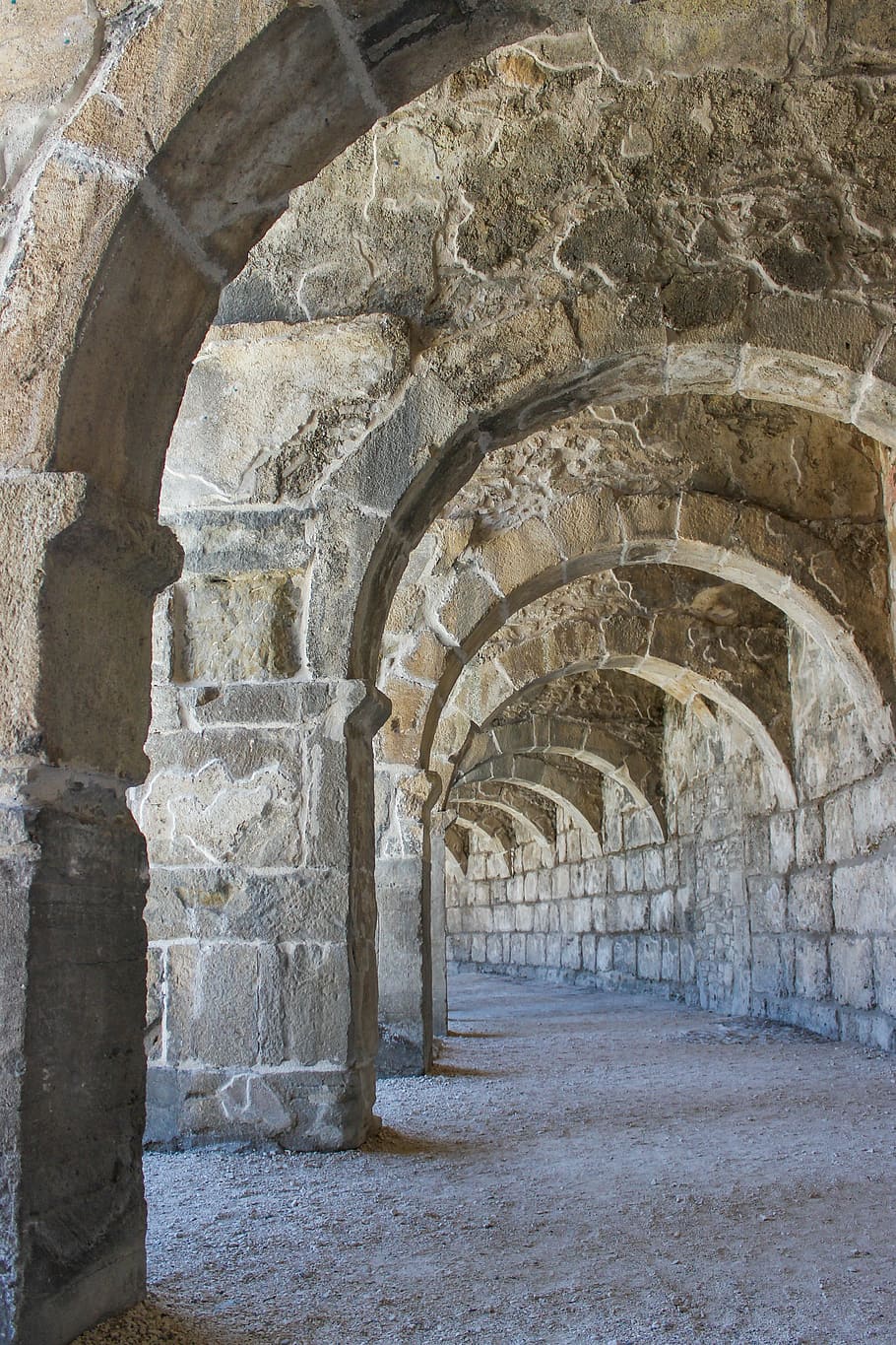 aspendos, turkey, architecture, history, europe, ancient, old HD wallpaper