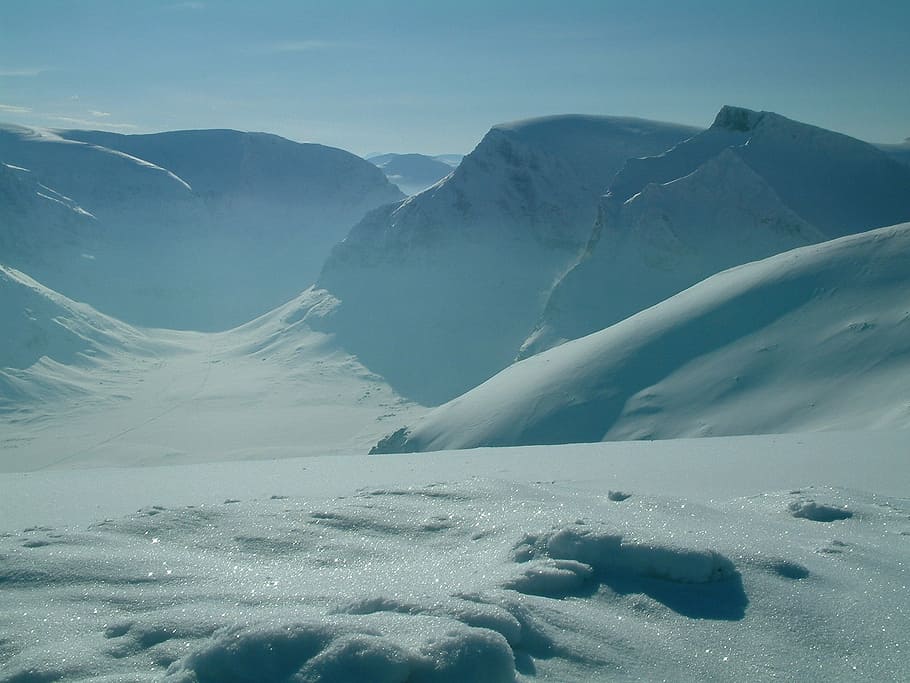 winter, mountains, snow, ice, cold, scenics, nature, no people HD wallpaper