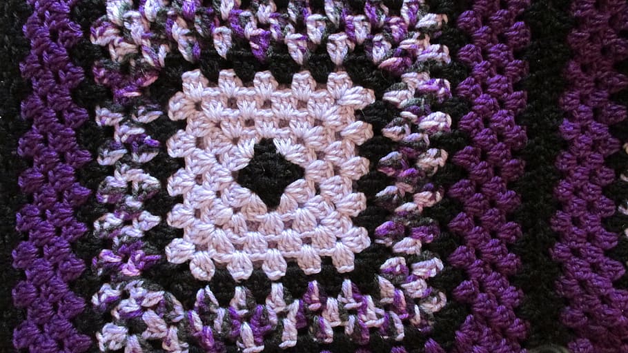 crotchet, craft, pattern, wool, flower, flowering plant, full frame HD wallpaper
