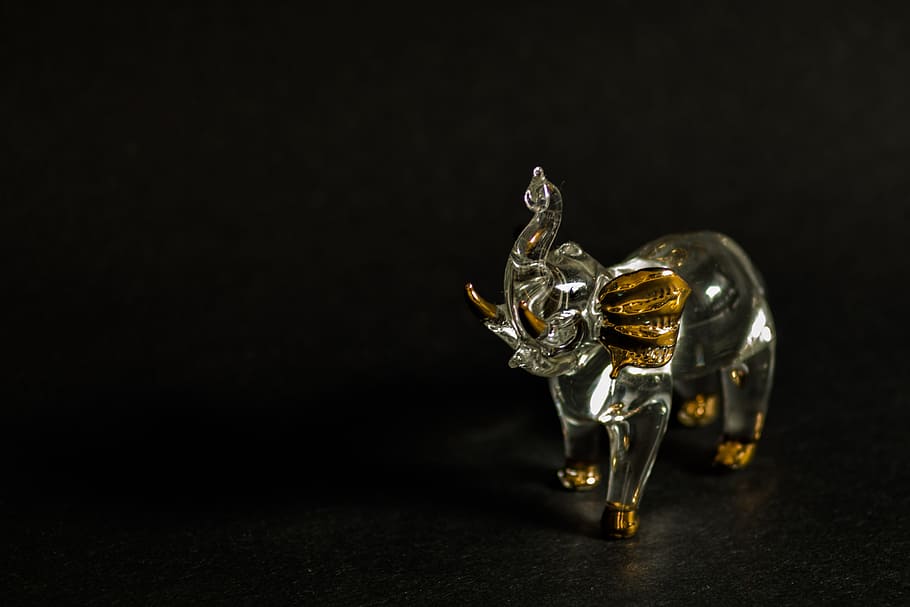 elephant, miniature, small, cute, decoration, souvenir, symbol HD wallpaper