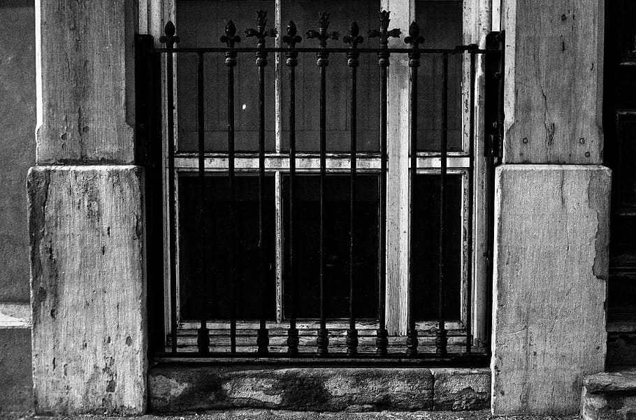 Window, Bars, Building, Architecture, security, exterior, iron HD wallpaper
