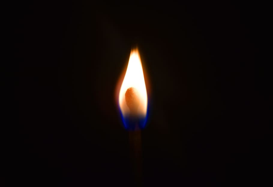 fire, match, flame, matches, hot, heat, matchstick, burning HD wallpaper