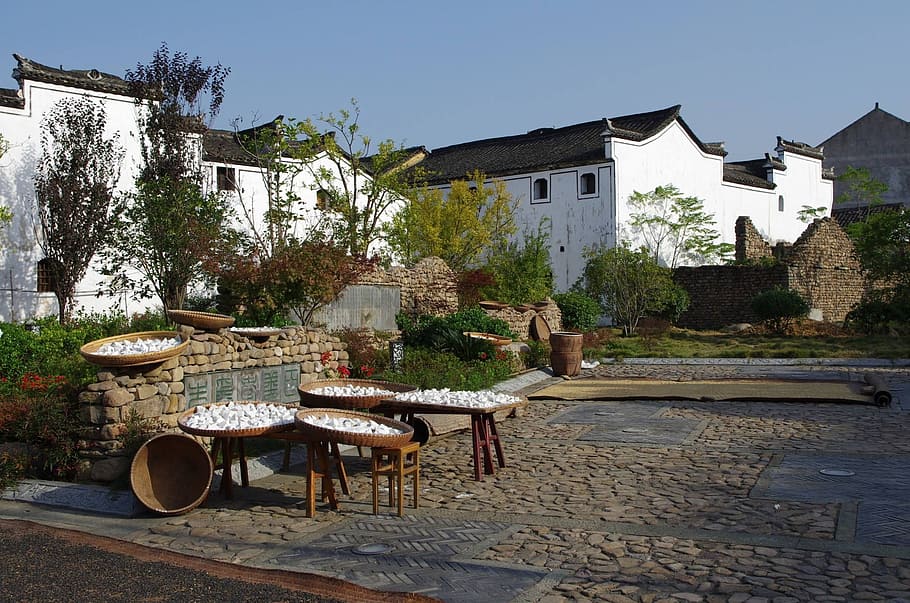 village, housing, architecture, building exterior, seat, built structure HD wallpaper
