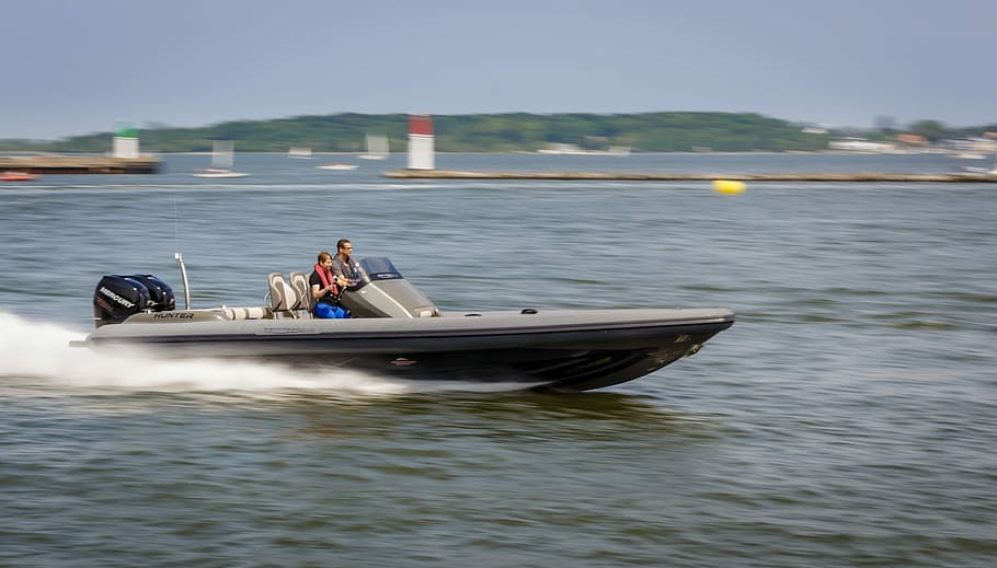 Fast, Ps, Boot, Stralsund, harbour festival, nautical vessel HD wallpaper