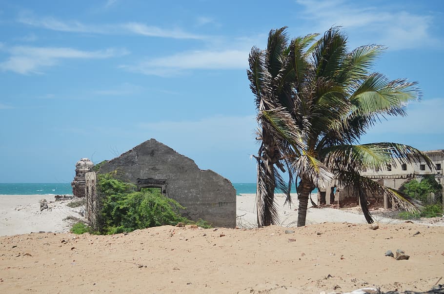 Dhanushkodi, Abandoned, India, tamil nadu, beach, sand, sea, HD wallpaper