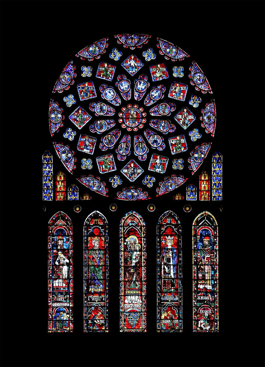 Original Get cold rotation Notre-dame stained glass 1080P, 2K, 4K, 5K HD wallpapers free download |  Wallpaper Flare