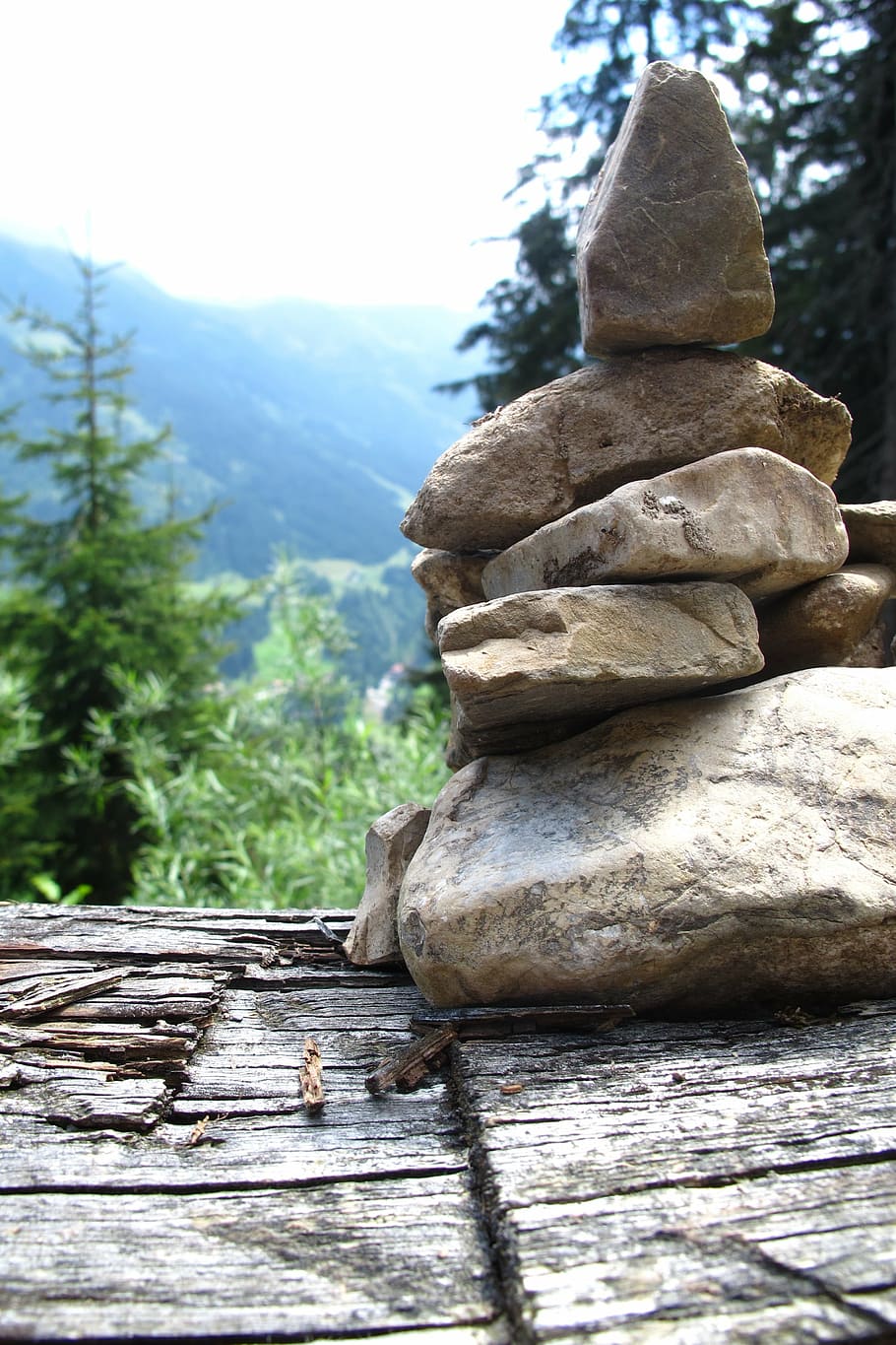 HD wallpaper: stones, pile, austria, forest, wood, cairn, nature, stone hill  | Wallpaper Flare