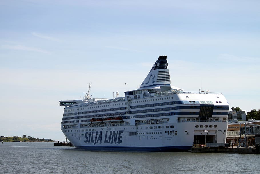 ferry, ship, boot, cruiser, holiday, on lake, ocean, sea, giant HD wallpaper