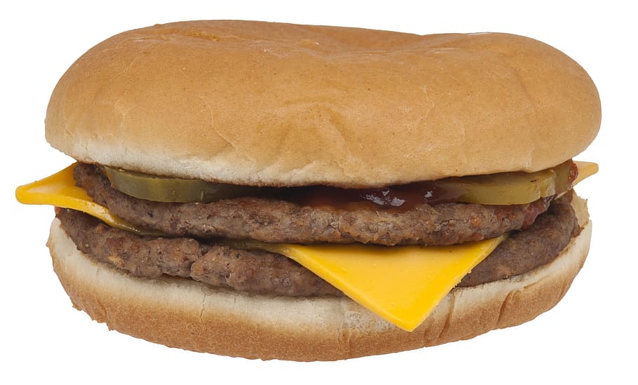 hamburger photo, Fast Food, Unhealthy, eat, lunch, meat, fat
