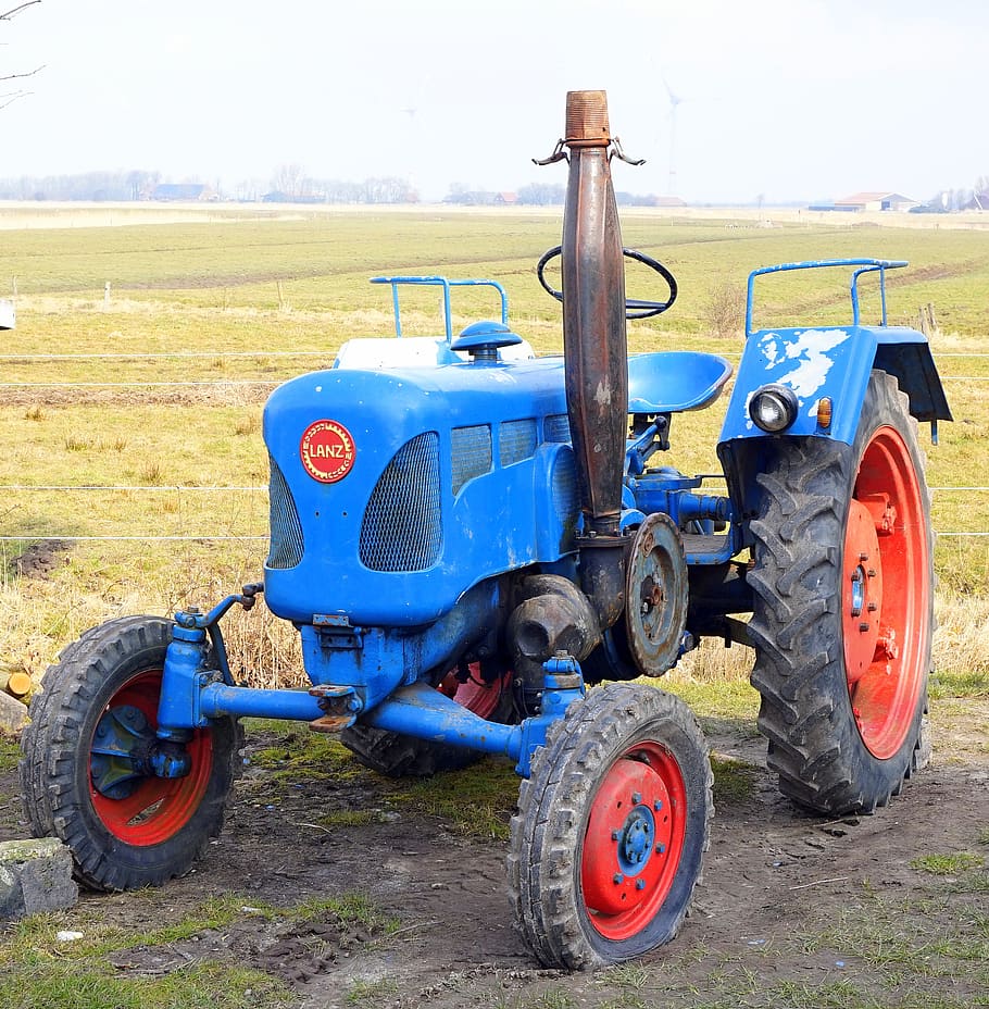 vehicle, tractor, machine, transport system, land, transportation HD wallpaper