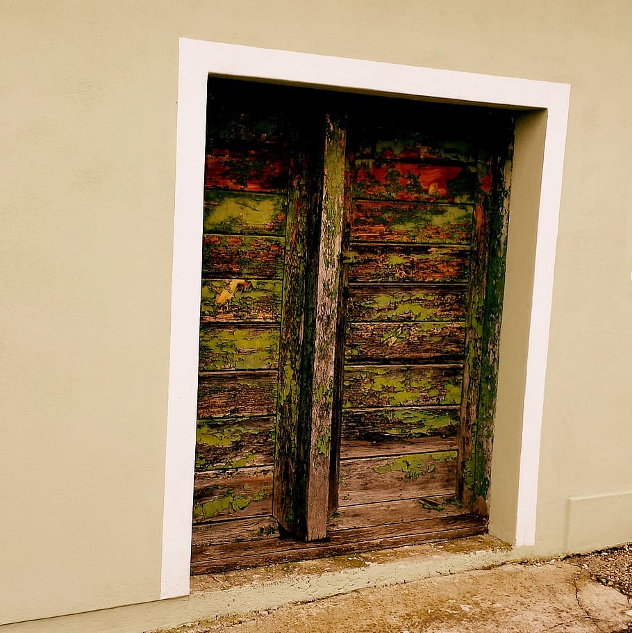 goal, door, home, input, wood, house entrance, old, portal HD wallpaper