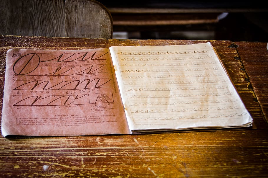 Desk, Exercise Book, School, Antique, punishment, detention HD wallpaper