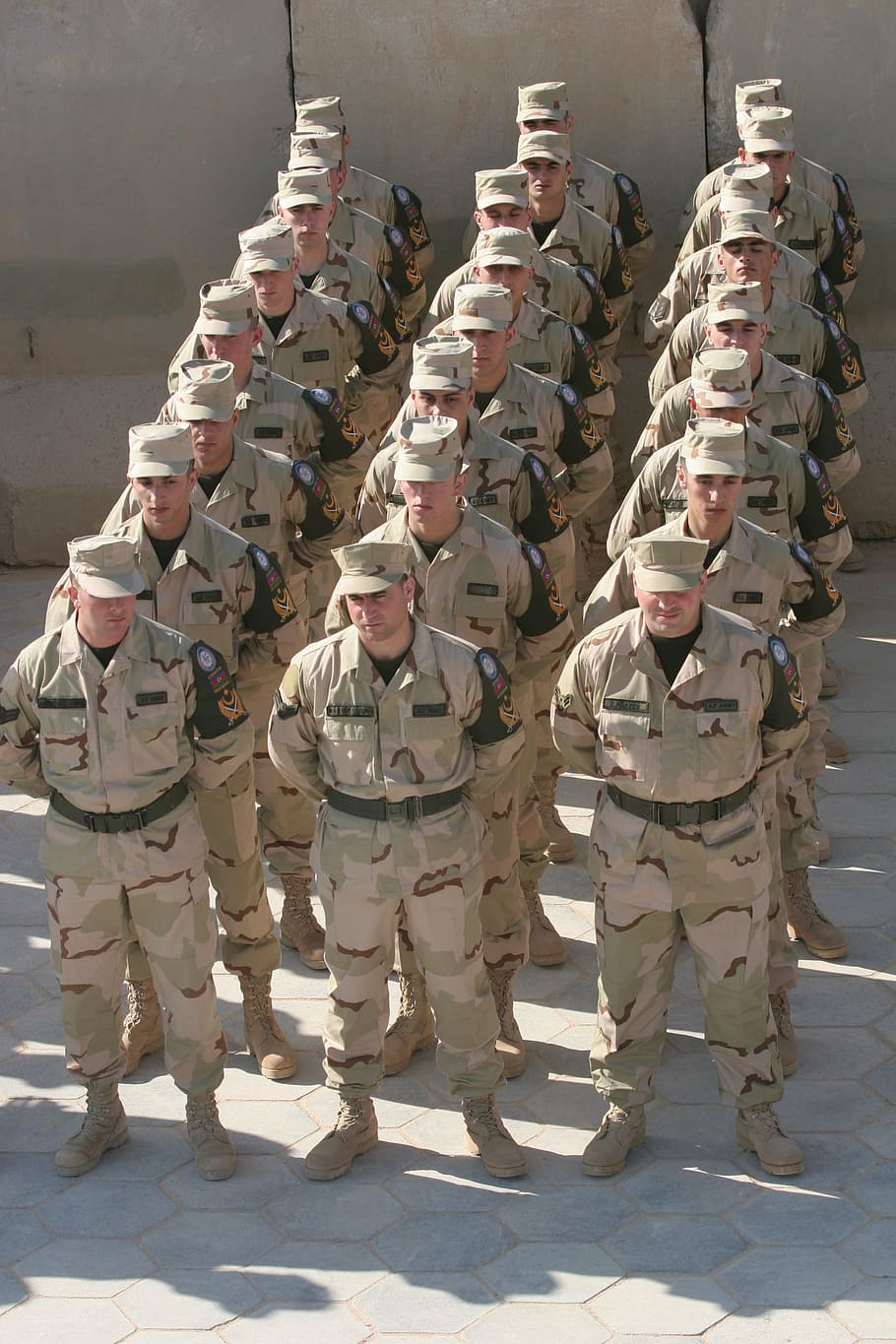 military, troop, troops, infantry, soldiers, azerbaijanis, iraq, HD wallpaper