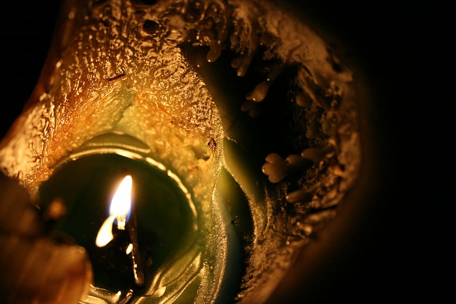 candle, light, lighting, fire, flame, religion, spirituality HD wallpaper