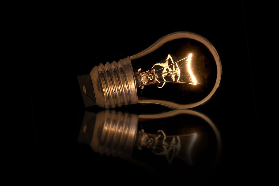 light, dark, glass, technology, bright, bulb, close-up, electric HD wallpaper