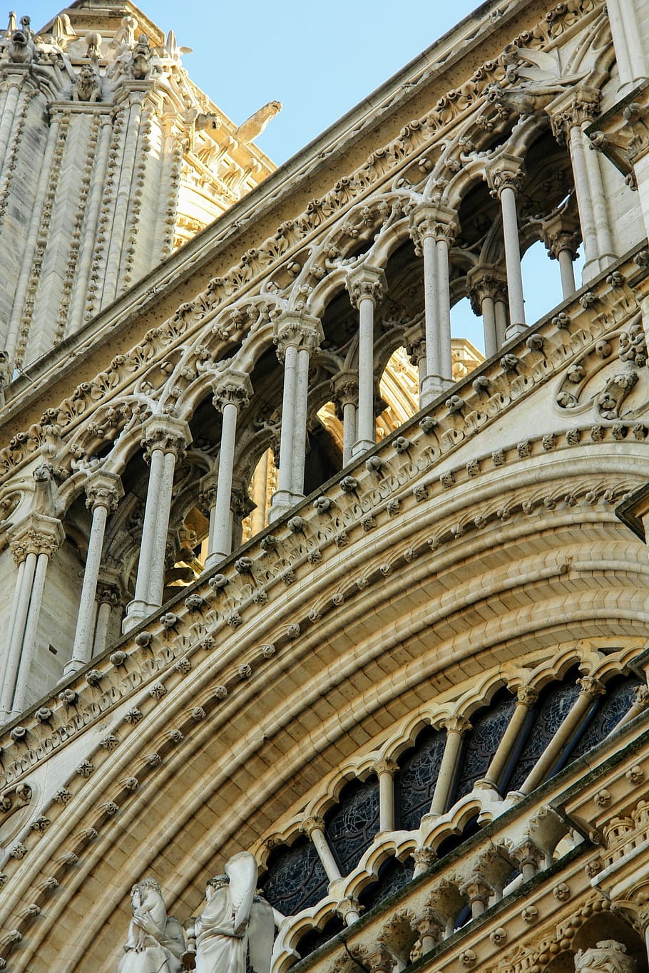 france, paris, notre dame, notre-dame, places of interest, architecture HD wallpaper