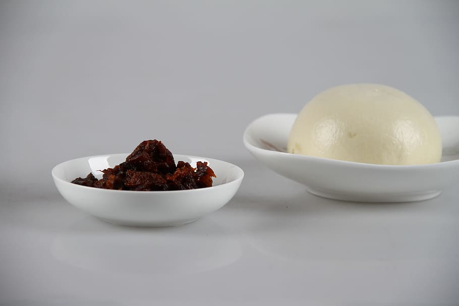 Gourmet, Shredded Mushrooms, plate loaded, bowl, food and drink HD wallpaper
